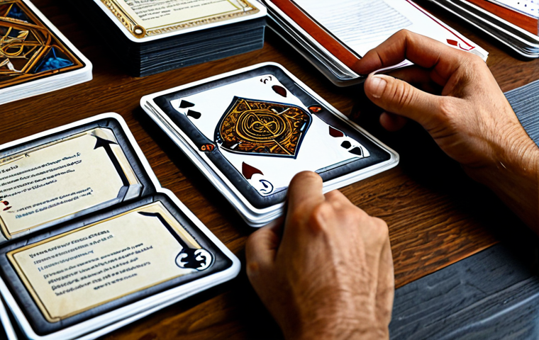 보드게임 대회 준비 - The Apex of Mental Fortitude in Board Gaming** A high-resolution, close-up shot of a board game play...