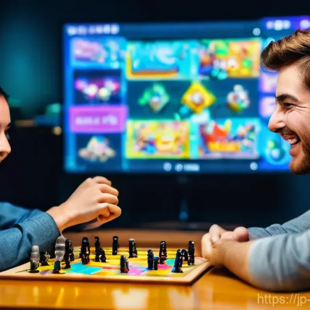 보드게임과 라이브 스트리밍 - **Prompt Title: Dynamic Board Game Live Stream Reaction** A vibrant, dynamic digital painting of...